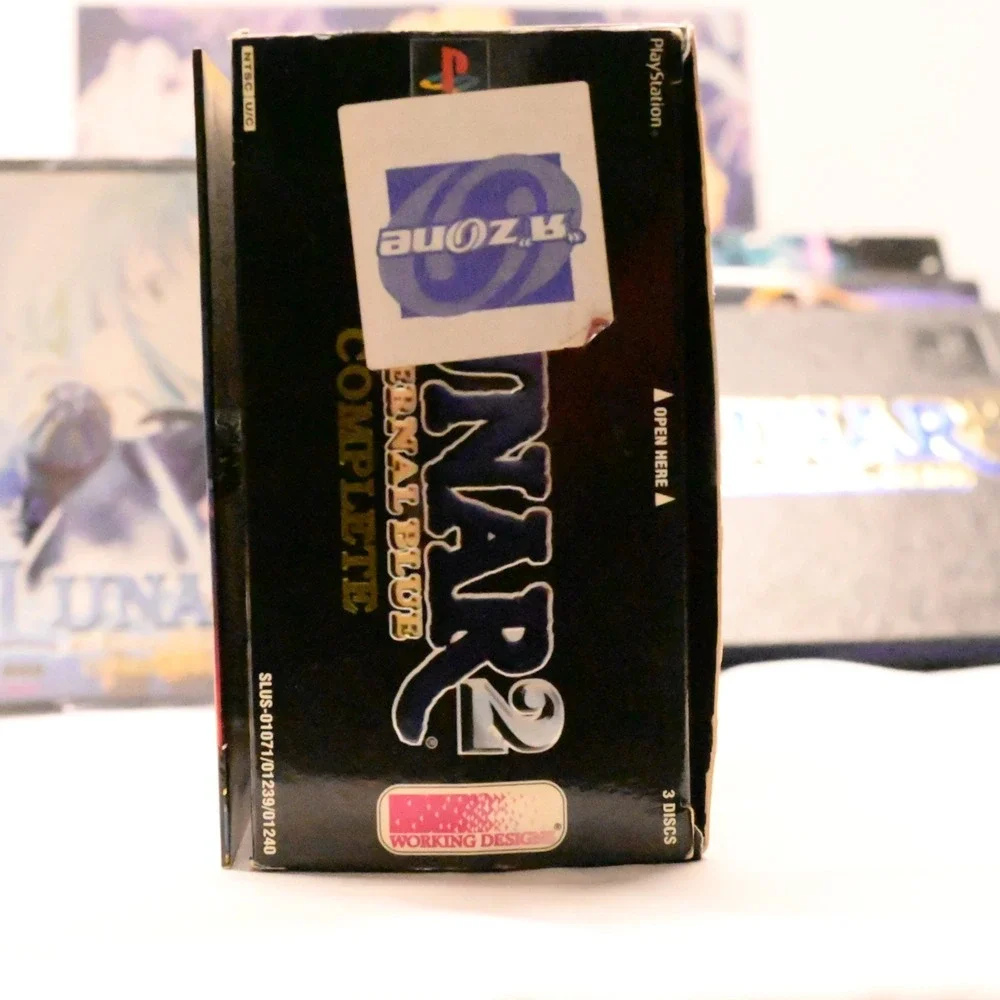 Lunar 2 Eternal Blue Complete Collector's Edition PS1 Box Set